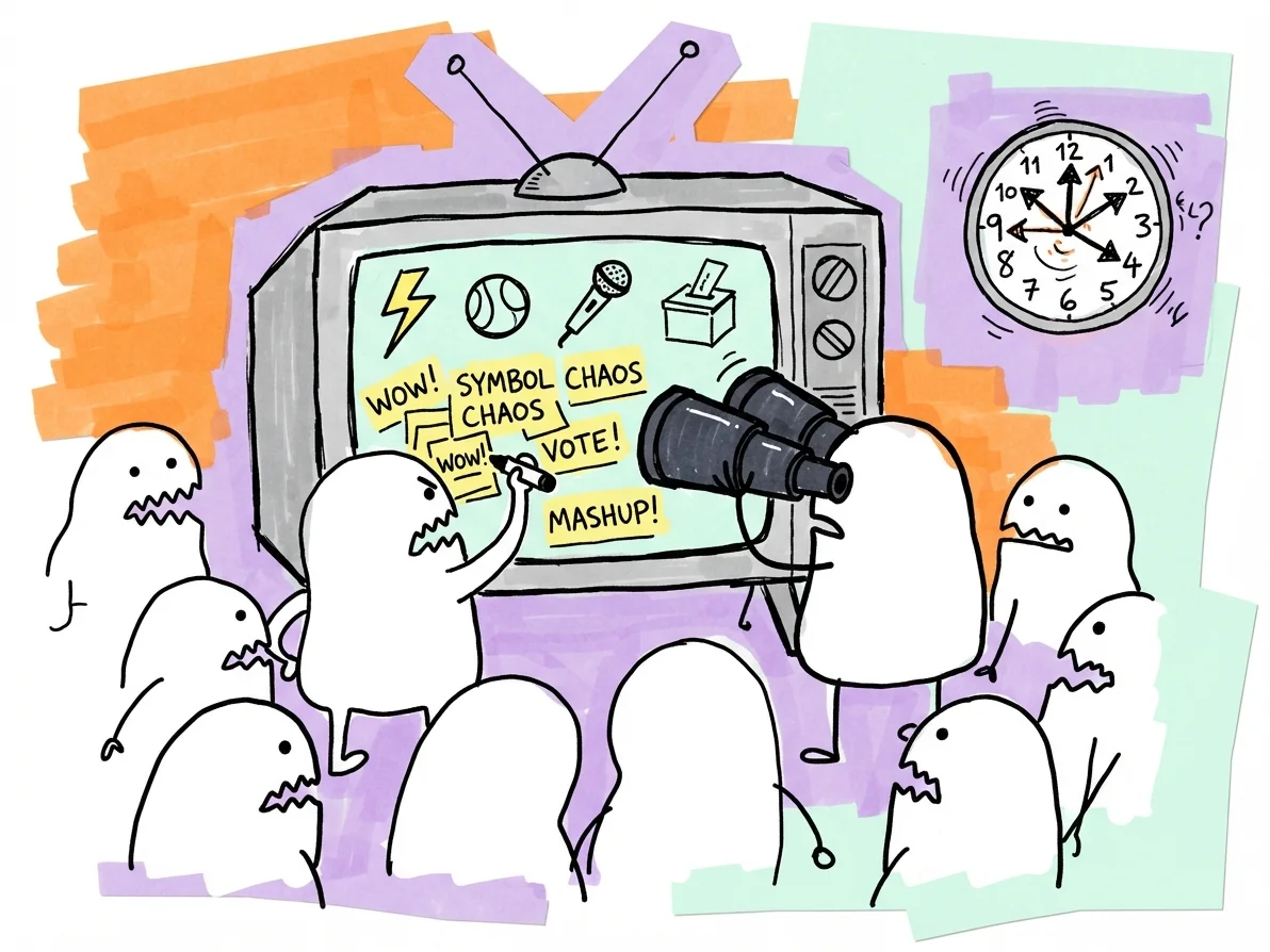 A playful drawing inspired by a mystery SaaS